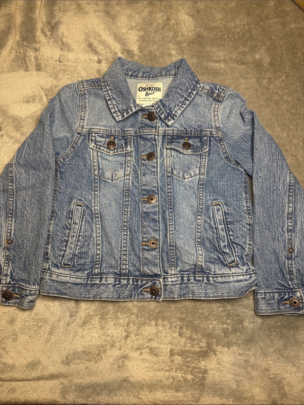OshKosh B'gosh Kids Light Blue Denim Jacket 7T